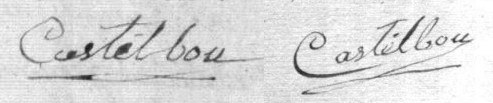 Signature de Pierre